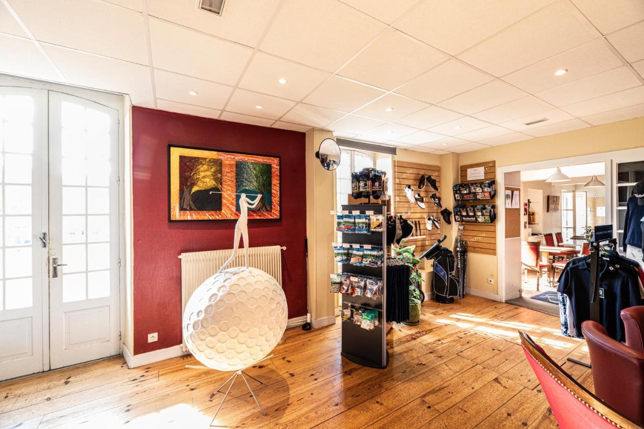 Hotel Helios - Golf Salies-de-Béarn Eksteriør bilde